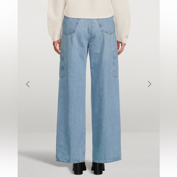 FRAME Genoa Wide Leg Carpenter High Rise Jean - Picture 7 of 14